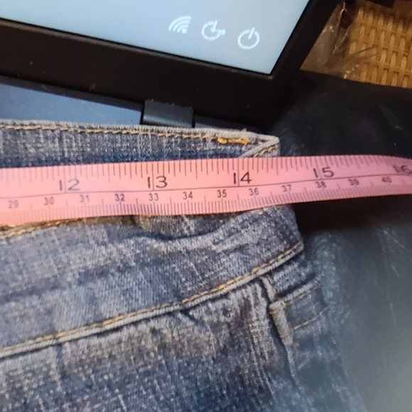 Plugged Bootcut Low Rise Jeans - Size 7 - Picture 8 of 9